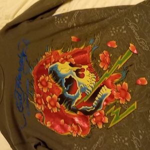 Xl long-sleeved Ed Hardy T shirt